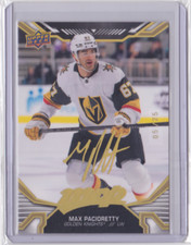 2022-23 UD MVP SUPER SCRIPT BASE PARALLEL 5/25 MAX PACIORETTY #26 GOLDEN KNIGHTS