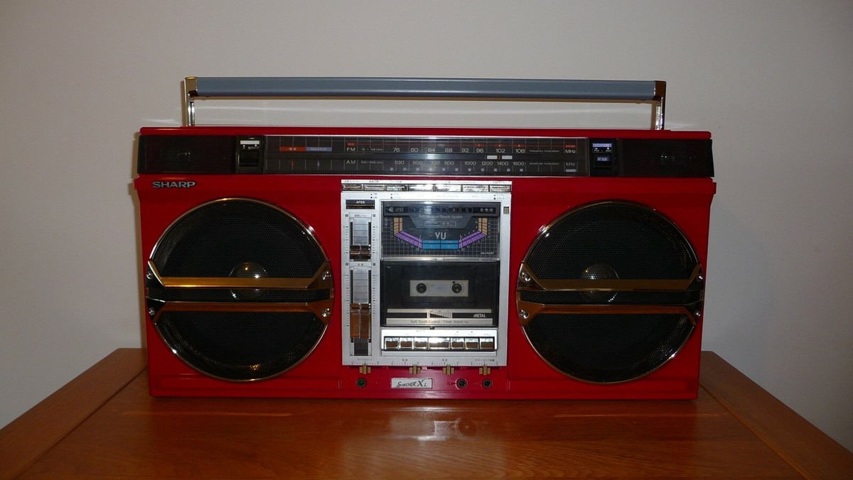 SHARP GF-535 カセットレコーダー レアSHARP シャープ GF-535 THE