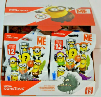 Mega-Bloks Minions  Figures Serie 12  Blind Bag  24 St.  NEU & OVP - Bild 1 von 2