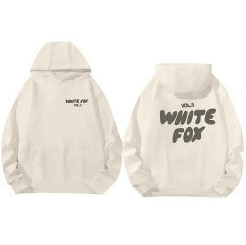 Women Girls Black ⭐Fox ⭐Hoodie Hooded Sweatshirt Pullover Casual Sports Tops - Picture 7 of 31