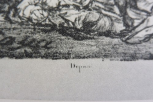 VTG GOYA SPANISH DIVERSION BULLFIGHTING ART PRINT SPAIN PRINTED IN JAPAN RARE - Picture 6 of 20