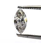 GIA certified loose .36ct I2 F marquise cut diamond vintage estate Natural — photo 1