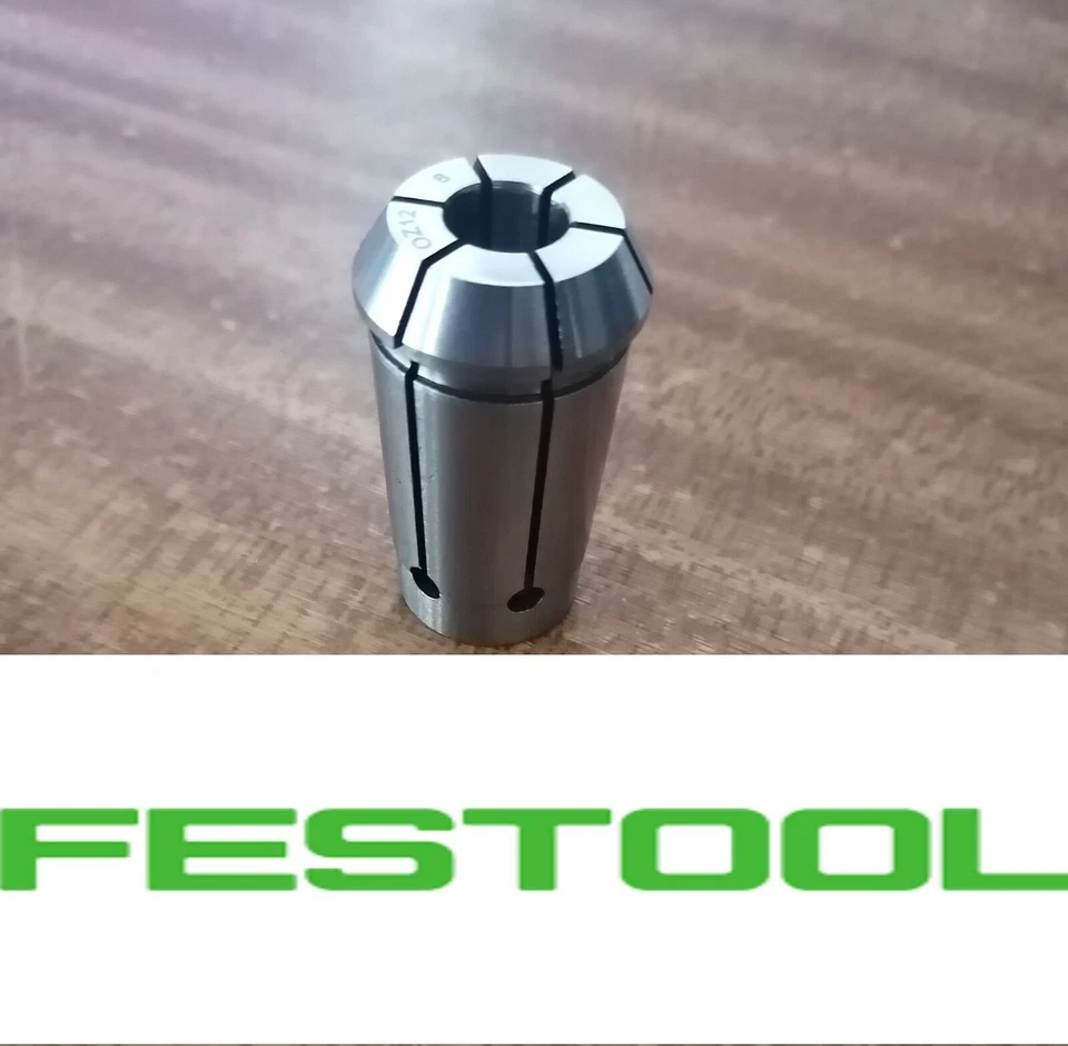 Festool 1/2 (12.7mm) & 1/4 (6.35mm) Router Collets - Image 3 of 4