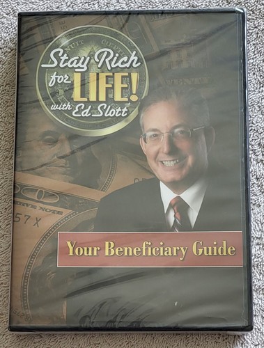 Stay Rich For Life With Ed Slott: Your Beneficiary Guide....DVD, New ...