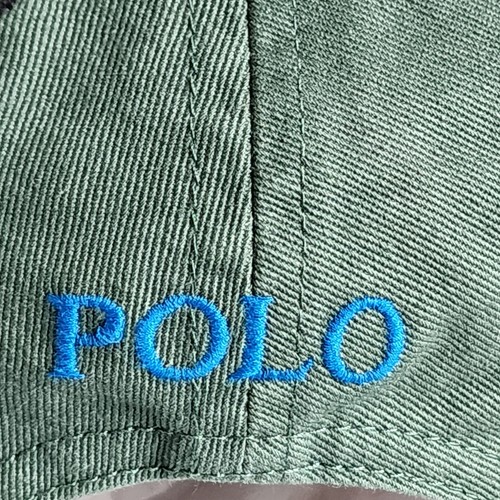 New Polo Ralph Lauren Green Dad Hat Adjustable Cap Embroidered Allover Jeep NWT - 第 6/15 張圖片