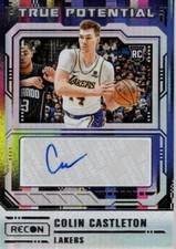 2023-24 Panini Recon True Potential Signatures #21 Colin Castleton Auto /149