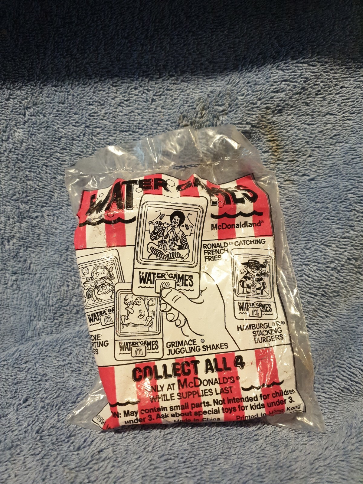 McDonald's Happy Meal Water Games Birdie Sorting Eggs MIP 1992