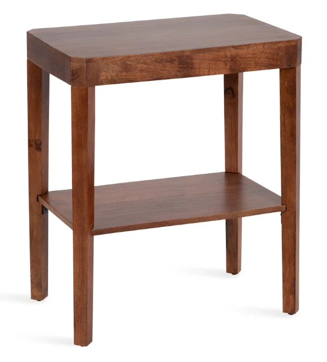 Wood End Side Table Living Room Sofa Coffee Storage Nightstand Small Square - Image 4 of 4