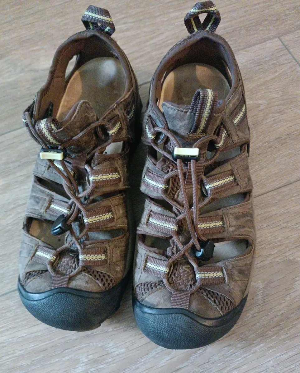 KEEN Arroyo II Leather Hiking Sport Brown Sandal Waterproof  display picture 3