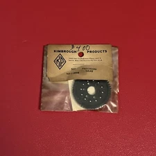 Vintage Kimbrough 50 Tooth 32 Pitch Precision Spur Gear Plastic Black (1) 118BB