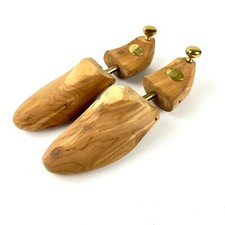 Harrod s by Dunkelman's of London Vintage Wooden Shoe Trees Size Large 645