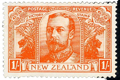 NEW ZEALAND 1920 VICTORY 6d PURPLE (F-VF) CAMBRIDGE PMK | eBay