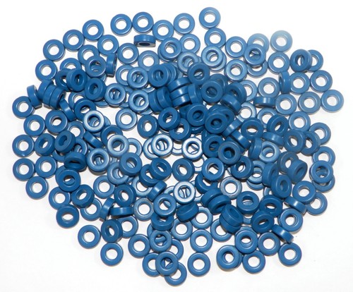 Steward 35T0375-10G Blue Ferrite Core, 4.07mm, 10.55mm, 3.73mm I.D., 500 Pcs - Picture 2 of 2