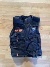 Official Nerf Tactical Vest N-Strike Black 2009 Hasbro 18612
