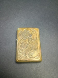 Zippo 2000 Harley Davidson Lighter BRASS