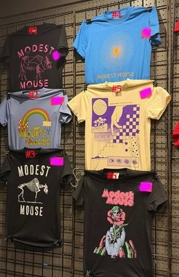 Modest Mouse T-Shirt, reprinted