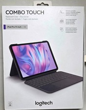 Logitech Combo Touch iPad Pro 11-inch M4 2024 Keyboard Case
