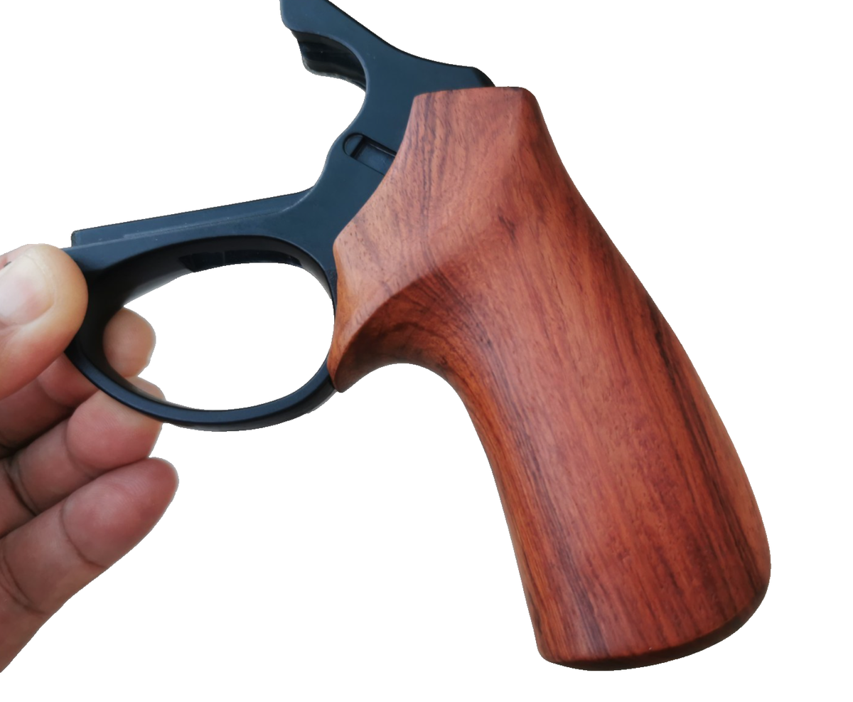 NEW FULL SIZE GRIPS FOR RUGER LCR, LCR-X ROSEWOOD PALM SWELL