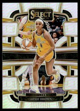 2024-25 Panini Select WNBA Silver Prizm Lexie Brown Los Angeles Sparks #67