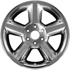 PVD Light Chrome 5 Spoke 20 x 8.5 Refurbished Wheel