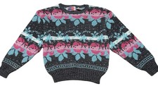 Vintage POPSICLE Brand Sweater sz Kids 6X Pullover