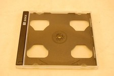 Standard Black Double Disc Replacement Jewel Case; Lot of 1 Free Shipping