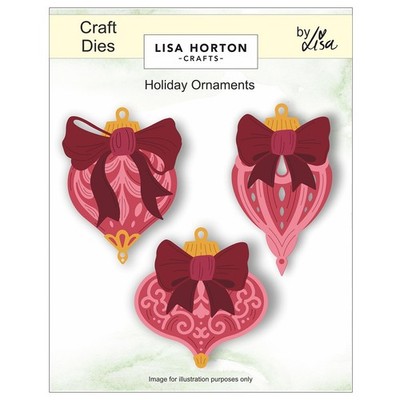 Lisa Horton Crafts Layering Dies-Holiday Ornaments