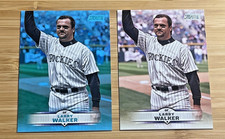 2025 Topps Stadium Club Larry Walker Light Blue & Base Lot Colorado Rockies HOF