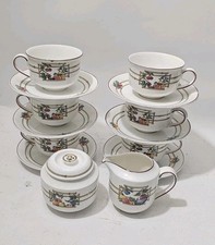 6 Kaffeetassen Teetassen Villeroy & Boch Mon Jardin Porzellan Fr&uuml;chte
