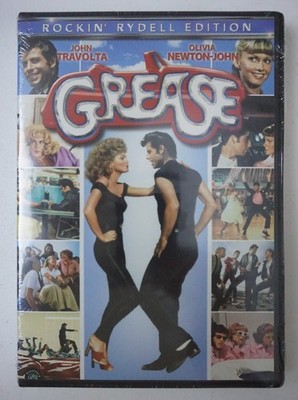 Grease (1978) John Travolta, Olivia Newton-John DVD Rockin' Rydell Ed. BRAND NEW
