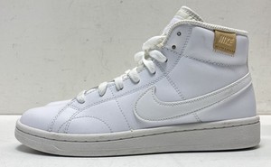 Nike Court Royale 2 Mid White Onyx Women's High Top Sneakers CT1725-100 Size 7.5