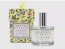 New Crabtree Evelyn Eau De Toilette Spray Perfume SUMMER HILL EDT 1.7 Oz