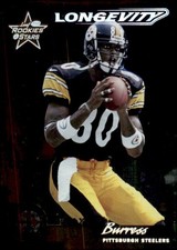 2000 Leaf Rookies & Stars - Rookie Plaxico Burress Rc Longevity Sp #80 /30