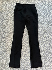 Diane Von Furstenberg Black Work Dress Trouser Pants Size 2