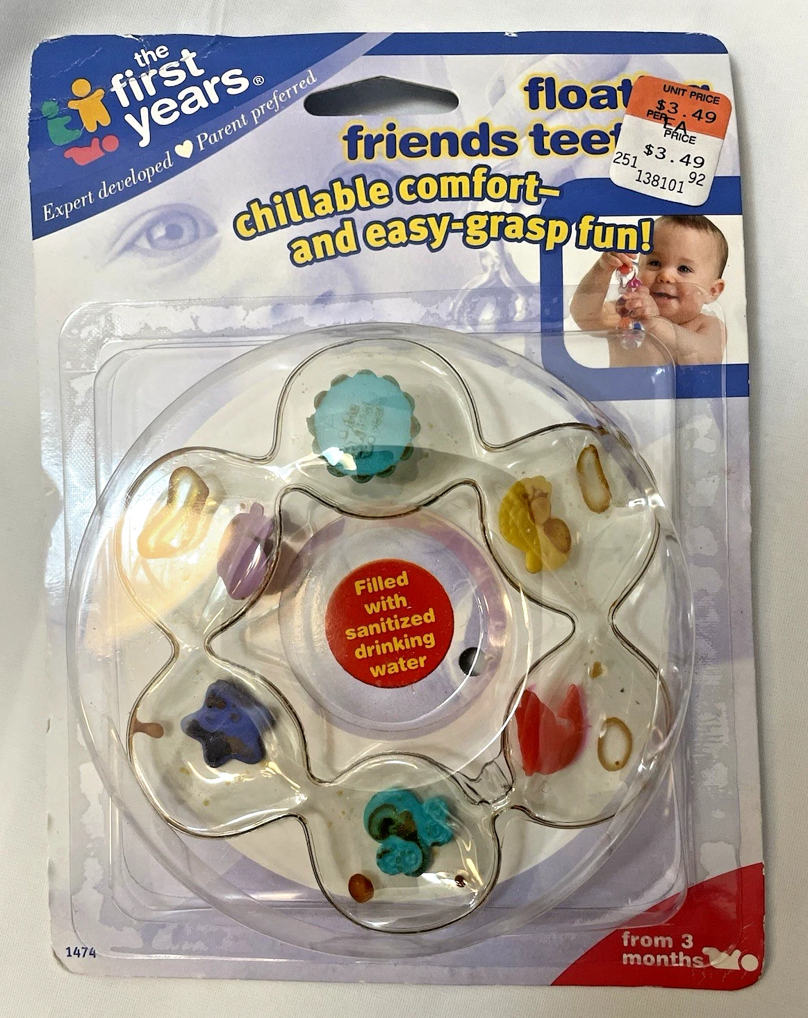 The First Years Floating Friends Teether 3 Months+ Fish Sea Animals Vintage 2001
Opens in a new wind