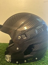 Oregon Ducks Team Issued Black/Carbon Fiber Vicis Football Helmet Shell Size L