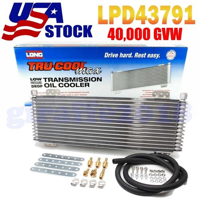 #ad Tru Cool Max 40000 GVW Transmission Oil Cooler Low Pressure Drop LPD47391 $87.34
