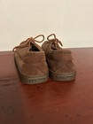 L.L. Bean Brown Campside Leather Lace Up Womens Shoes Size 6.5M Moc Flat Loafer — photo 5