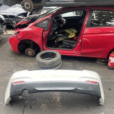 BMW 2 Series Rear Bumper White M Sport 2014-2021 F22 F23