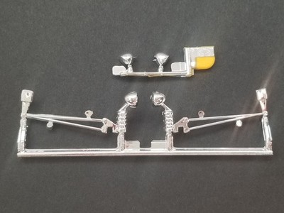 RADIUS RODS / HEADLIGHTS / SPRINGS for Beer Wagon Monogram Revell 1:24 Model Kit