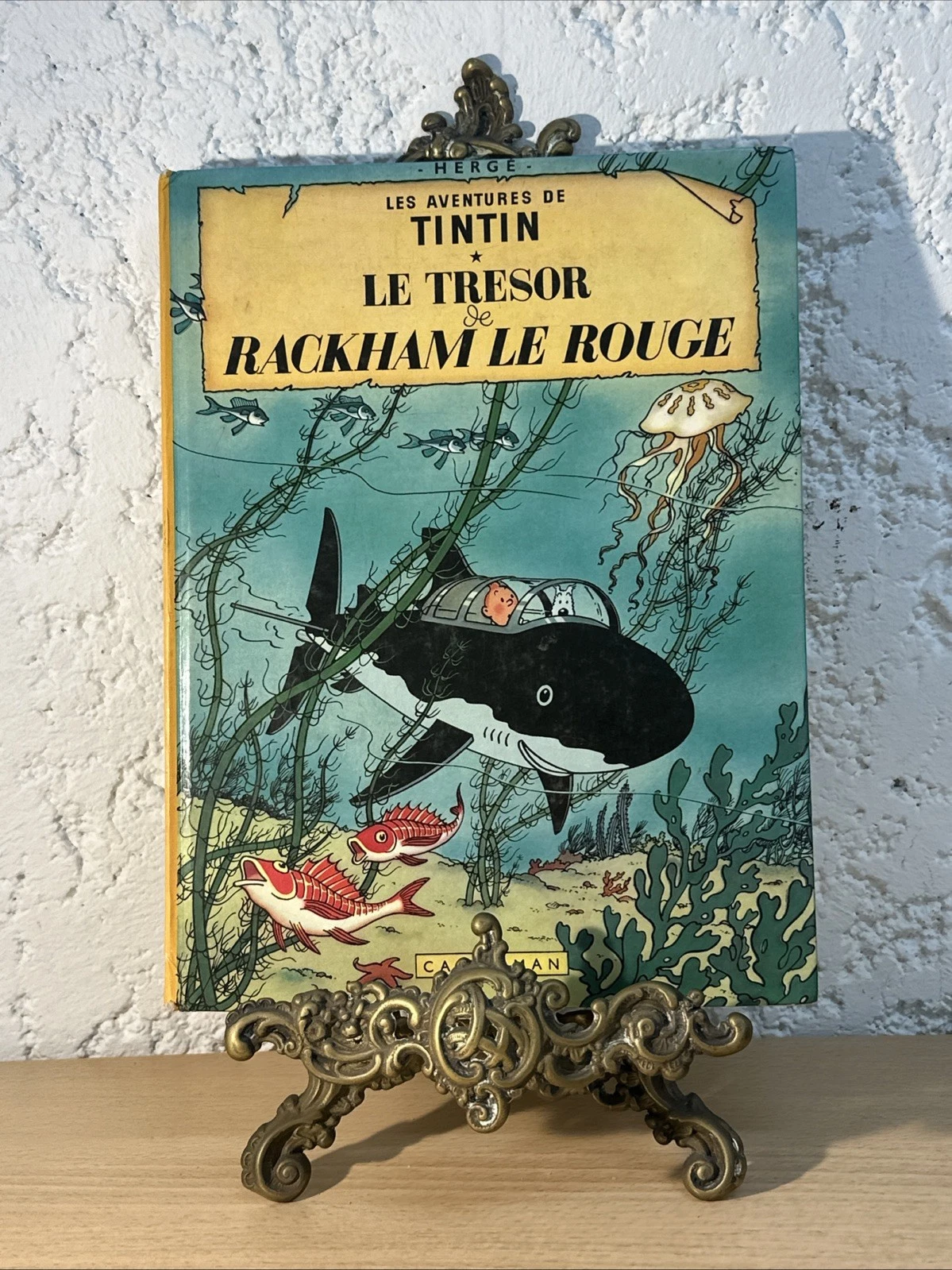 BD Les Aventures De Tintin Le Trésor De Rackham, Le RougeHergé Casterman 1947