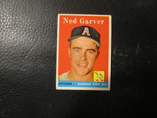 1958   TOPPS #292   NED GARVER  As   EX+/EXMT