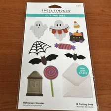 Spellbinders Paper Arts Halloween Wonder Cutting Dies S5-603 19pc New Sealed