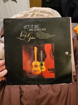 Living Guitars Let It Be And Other Hits LP 1970 RCA Records w/shrink VG+