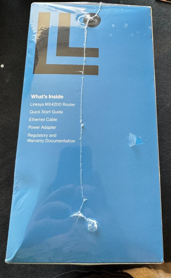 Linksys MX4200 WiFi 6 Tri-Band Mesh Router AX4200 – New Sealed - Image 3 of 4