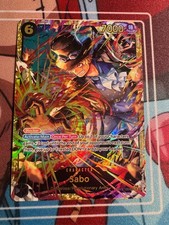 One Piece Card Game Sabo OP13-120 SEC Parallel Wanted Poster Foil