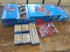 Fischertechnik Konvolut aus den 70ern, komplette Kästen, Anleitungen u. Zubehör