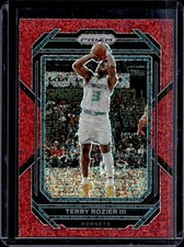 2022-23 Panini Prizm Terry Rozier III Prizm Red Sparkle #153 Hornets