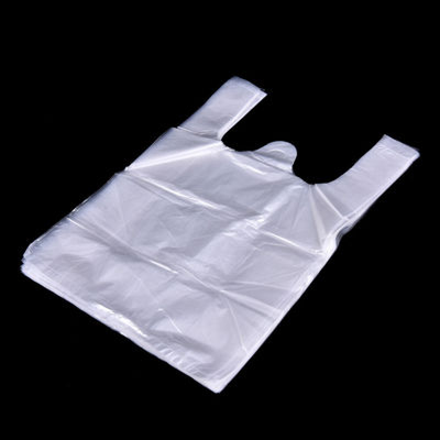 100pcs 28.5x18cm Transparent Plastic Bags Shopping Bag