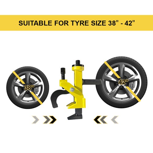 Pneumatic Bead Breaker Heavy Duty Tire Change Tool for Car Truck Tractor Mower - Foto 3 di 12